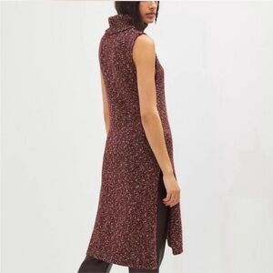 Anthropologie
Flowy Maxi Turtleneck Tunic Sweater